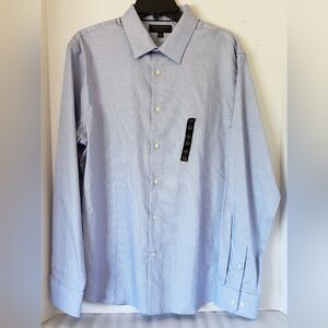 NWT Banana Republic Light Blue Long Sleeve Dress Shirt Men's Size L